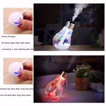 Load image into Gallery viewer, Air Humidifier Ultrasonic Aroma Essential Oil Diffuser Ultrasonic Cool Mist Humidifier Air Purifier 7 Colo LED Night light
