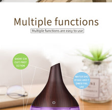 Load image into Gallery viewer, Wood Ultrasonic Air Humidifier