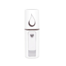 Load image into Gallery viewer, Portable Small Humidifier USB Rechargable Handheld Water Meter Charging Mini Steamed Face Humidifier With/Without Mirror