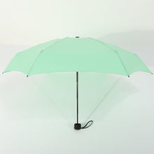 Load image into Gallery viewer, Mini Pocket Umbrella Women UV Small Umbrellas 180g Rain Women Waterproof Men Sun Parasol Convenient Girls Travel Parapluie Kid