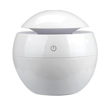 Load image into Gallery viewer, USB Aroma Diffuser Ultrasonic Cool Mist Humidifier Air Purifier 7 Color Change LED Night light for Office Home