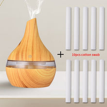 Load image into Gallery viewer, Wood Ultrasonic Air Humidifier