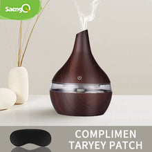 Load image into Gallery viewer, Wood Ultrasonic Air Humidifier
