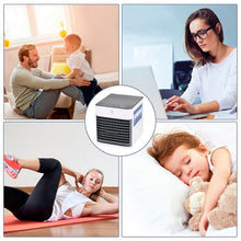 Load image into Gallery viewer, LED USB Home Mini Air Conditioner Portable Air Cooler