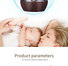 Load image into Gallery viewer, Wood Ultrasonic Air Humidifier
