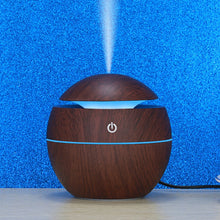 Load image into Gallery viewer, USB Aroma Diffuser  Ultrasonic Cool Mist Humidifier Air Purifier 7 Color Change LED Night light for Office Home
