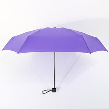Load image into Gallery viewer, Mini Pocket Umbrella Women UV Small Umbrellas 180g Rain Women Waterproof Men Sun Parasol Convenient Girls Travel Parapluie Kid
