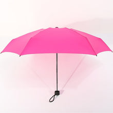 Load image into Gallery viewer, Mini Pocket Umbrella Women UV Small Umbrellas 180g Rain Women Waterproof Men Sun Parasol Convenient Girls Travel Parapluie Kid

