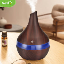 Load image into Gallery viewer, Wood Ultrasonic Air Humidifier
