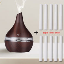 Load image into Gallery viewer, Wood Ultrasonic Air Humidifier
