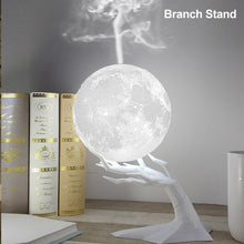 Load image into Gallery viewer, Ultrasonic Moon Air Humidifier Aroma Essential Oil Diffuser USB Mist Maker with LED Night Lamp
