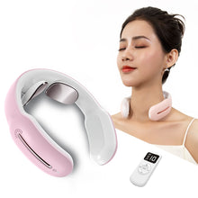 Load image into Gallery viewer, Smart Electric Neck and Shoulder Massager Low Frequency Magnetic Therapy Pulse Pain Relief Relaxation Vertebra Physiotherapy
